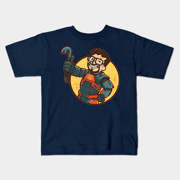 Lambda Boy II Kids T-Shirt by rustenico